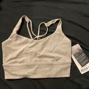 Lululemon Free To Be Bra Long Line Rib size 6